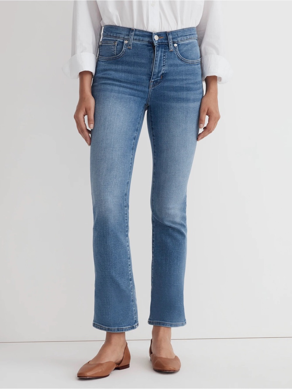 Madewell Kick Out Crop Jeans